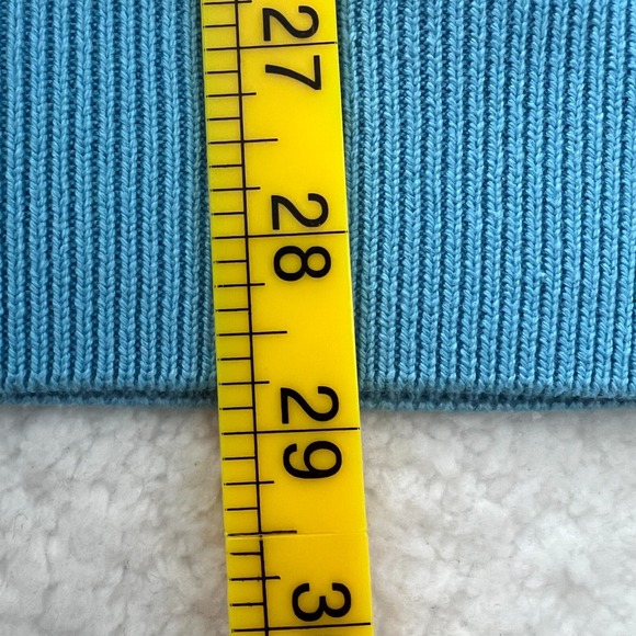 Lacoste Sweater 1/4 Zip Pullover 100% Cotton Blue Men's US Size XL VTG NWT - Picture 13 of 14